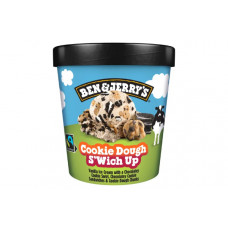 BEN JERRY`S COOKIE DOUGH SANDWICH UP 465ML